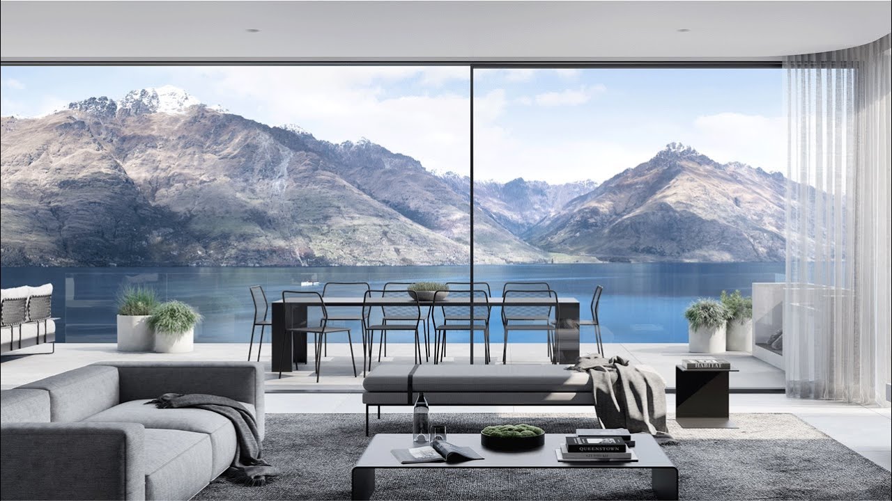 image 0 Breathtaking Villa That Opens Its Windows To New Zealand's Serene Landscape [visualized]