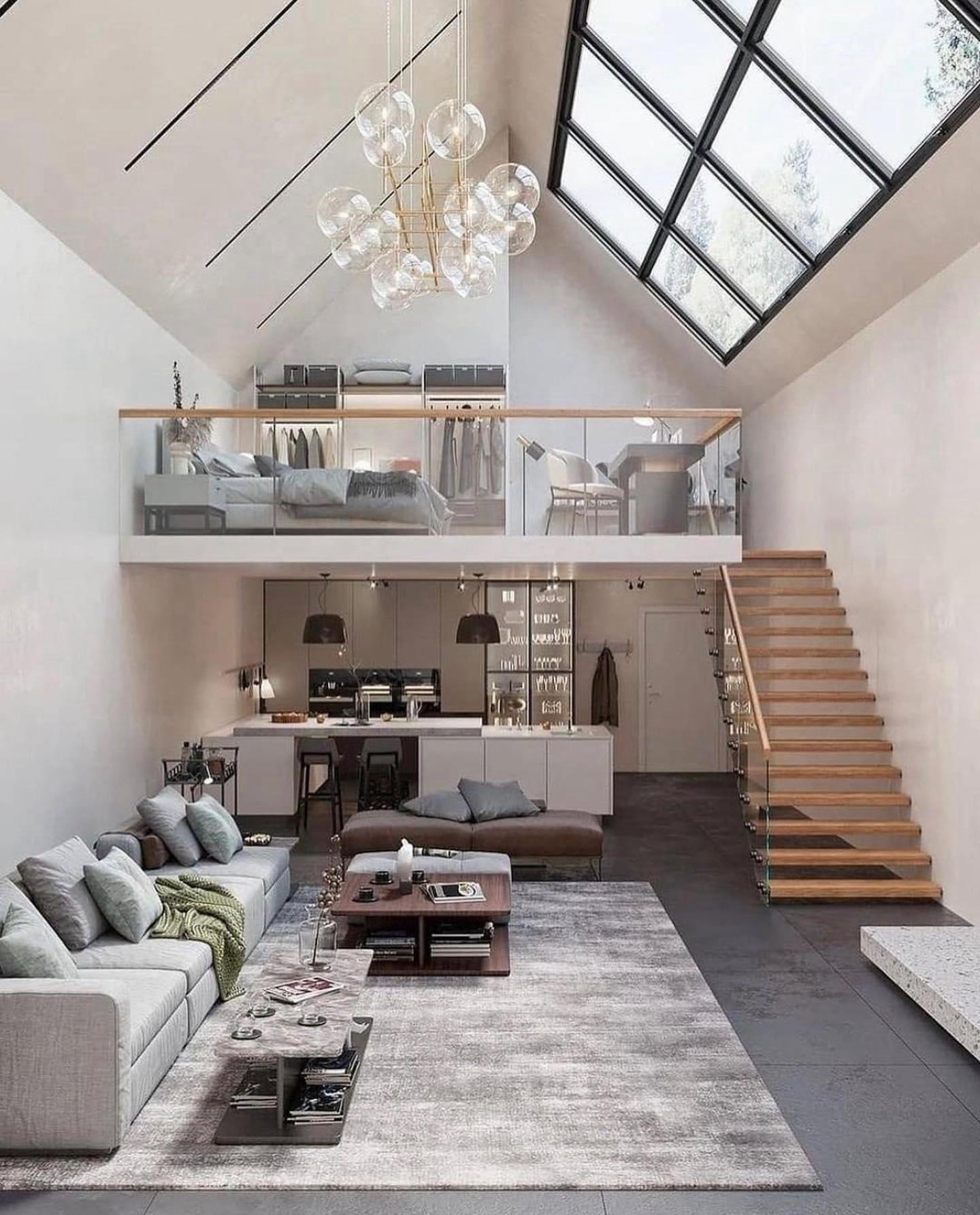 HOUSE PORN - Amazing loft design by #selami