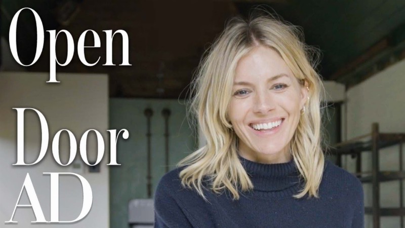 Inside Sienna Miller's Secluded Country Cottage : Open Door : Architectural Digest