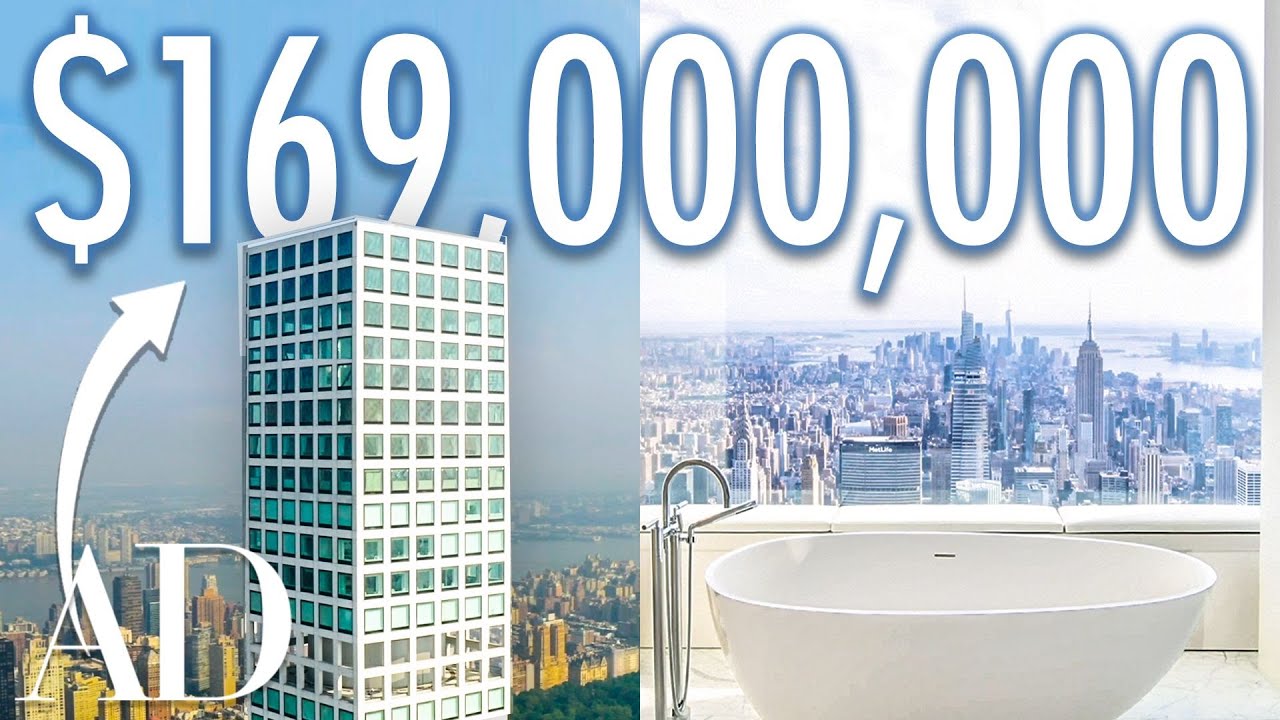 Inside The Most Expensive Penthouse In Manhattan ($169m) : On The Market : Architectural Digest