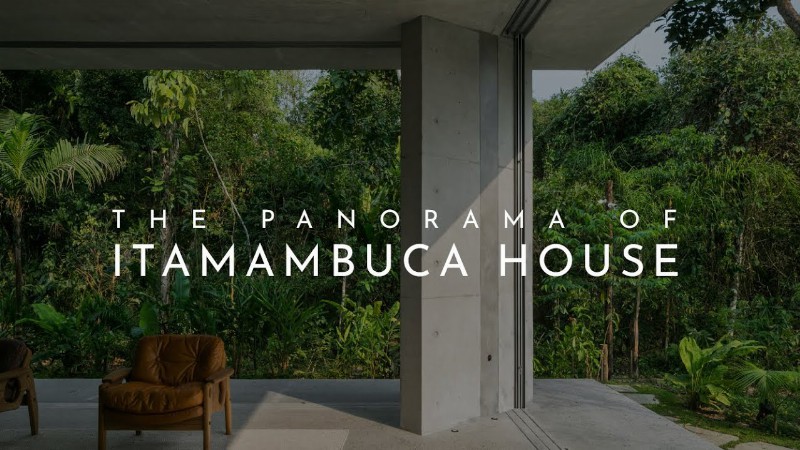 Itamambuca House Presents Itself As A Bench To Enjoy Nature