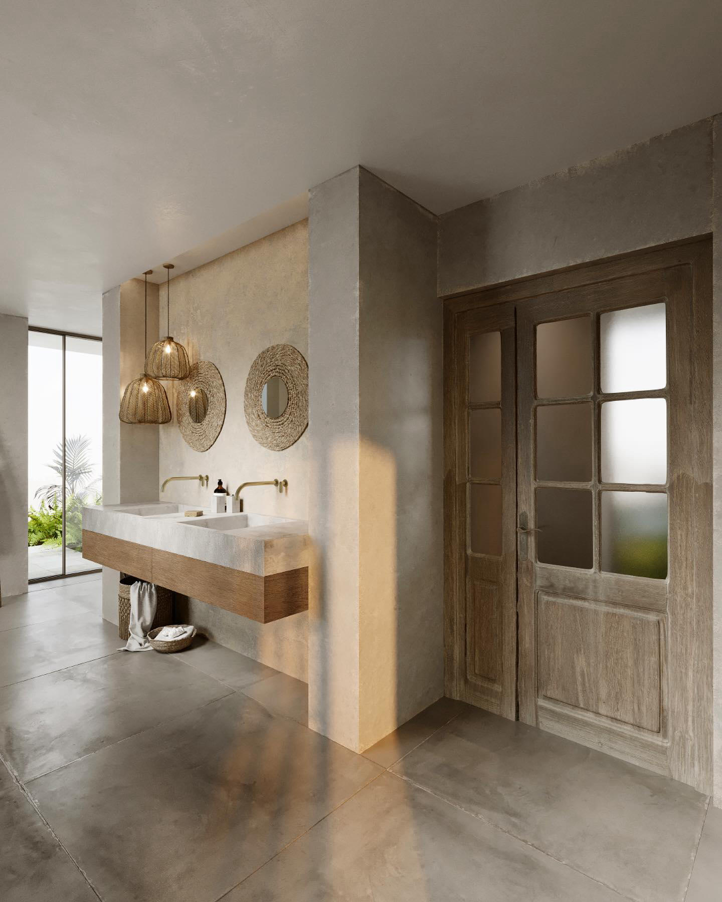 Lordd_Products - #cocoonbathroom designed this Rustic chic bathroom, which part is your favorite