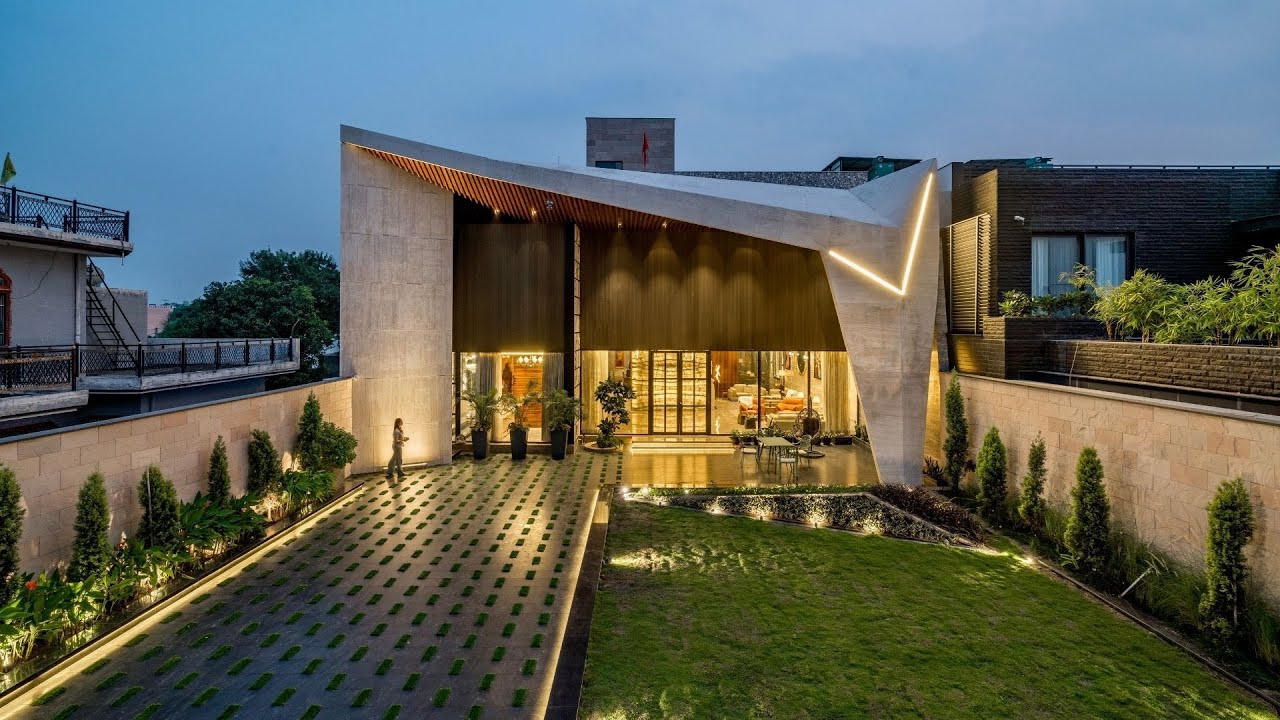 Modern Indian Palace In #bhogpur Punjab #india By Space Race Architects