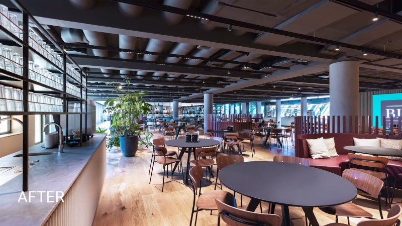 image 0 Plh Arkitekter: The Canteen At A.p. Moller Maersk Has Been Transformed Into A Multifunctional Bistro