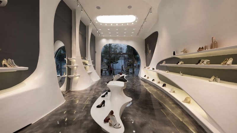 Renovation Of kalu Bag & Shoes Store In #tehran Iran By Hasht Architects